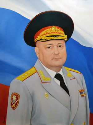 генеральский портрет художник мельников александр